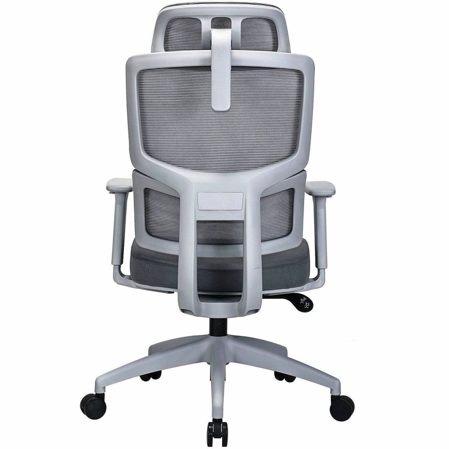 Lorell Ripley High Mesh-Back Chair with Articulating Lumbar Support, Gray (LLR63203)