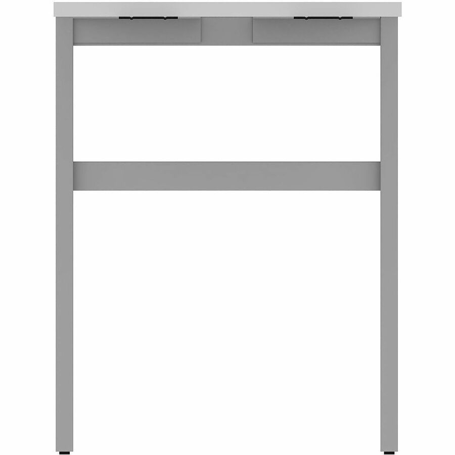 Lorell 16285 Adjustable Table Leg Bases & Returns, Silver (LLR16285)
