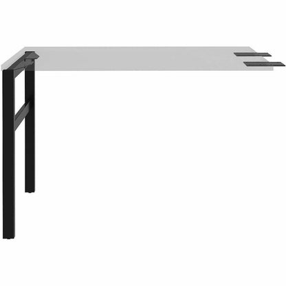 Lorell 16282 Adjustable Table Leg Bases & Returns, Black (LLR16282)
