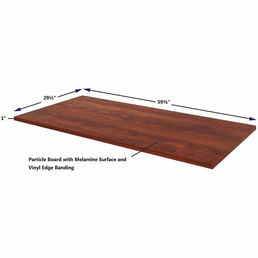 Lorell Laminate Table Top, Cherry (LLR16263)