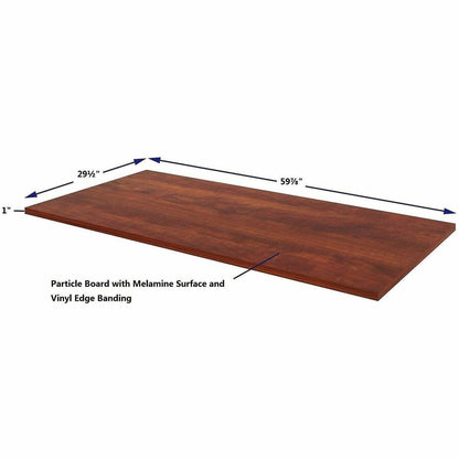 Lorell Laminate Table Top, Cherry (LLR16263)