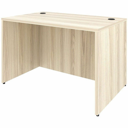 Lorell 66305 Essentials Retangular Desk Shell, Assembly Required, Modern Elm (LLR66305)