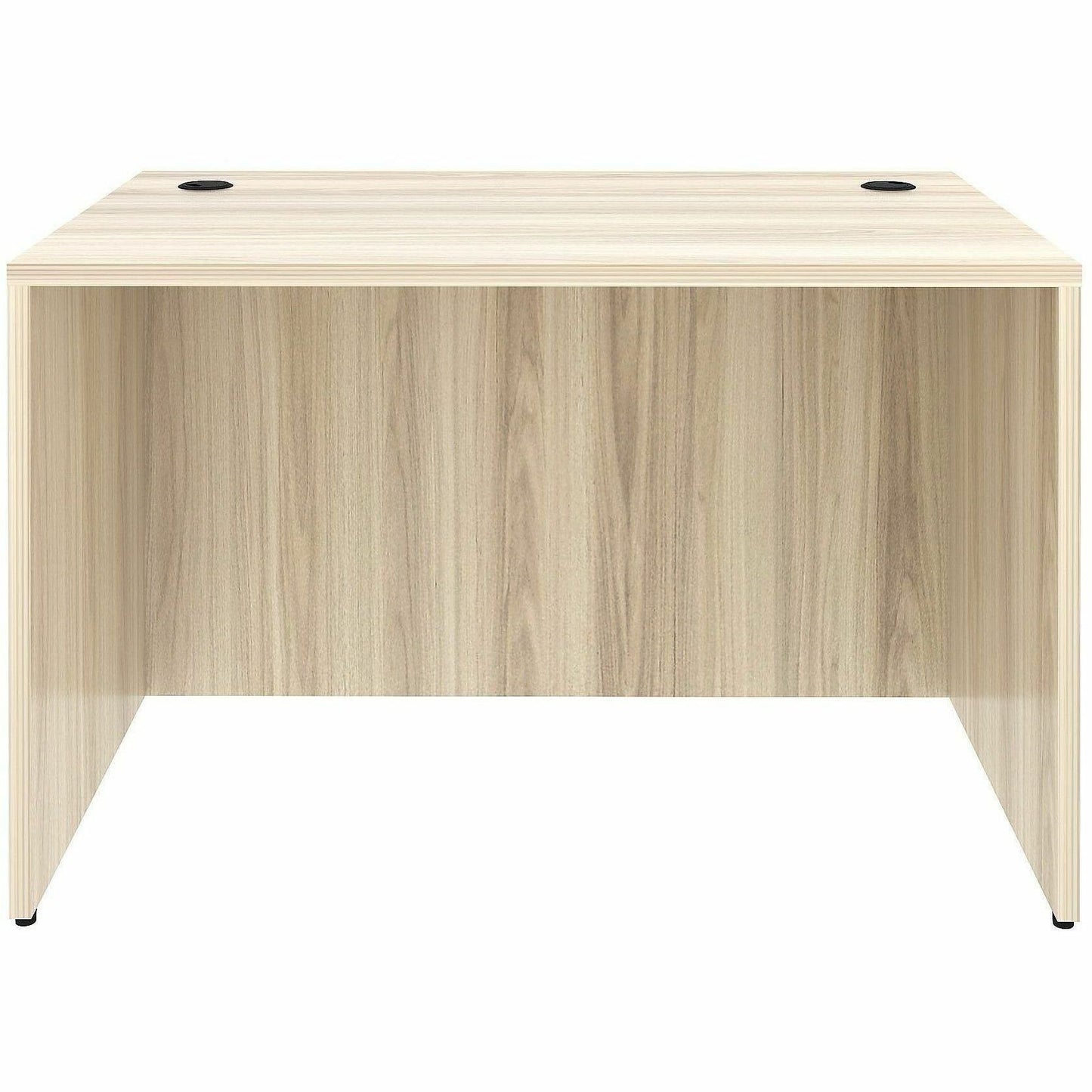 Lorell 66305 Essentials Retangular Desk Shell, Assembly Required, Modern Elm (LLR66305)
