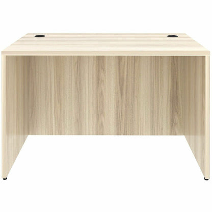 Lorell 66305 Essentials Retangular Desk Shell, Assembly Required, Modern Elm (LLR66305)