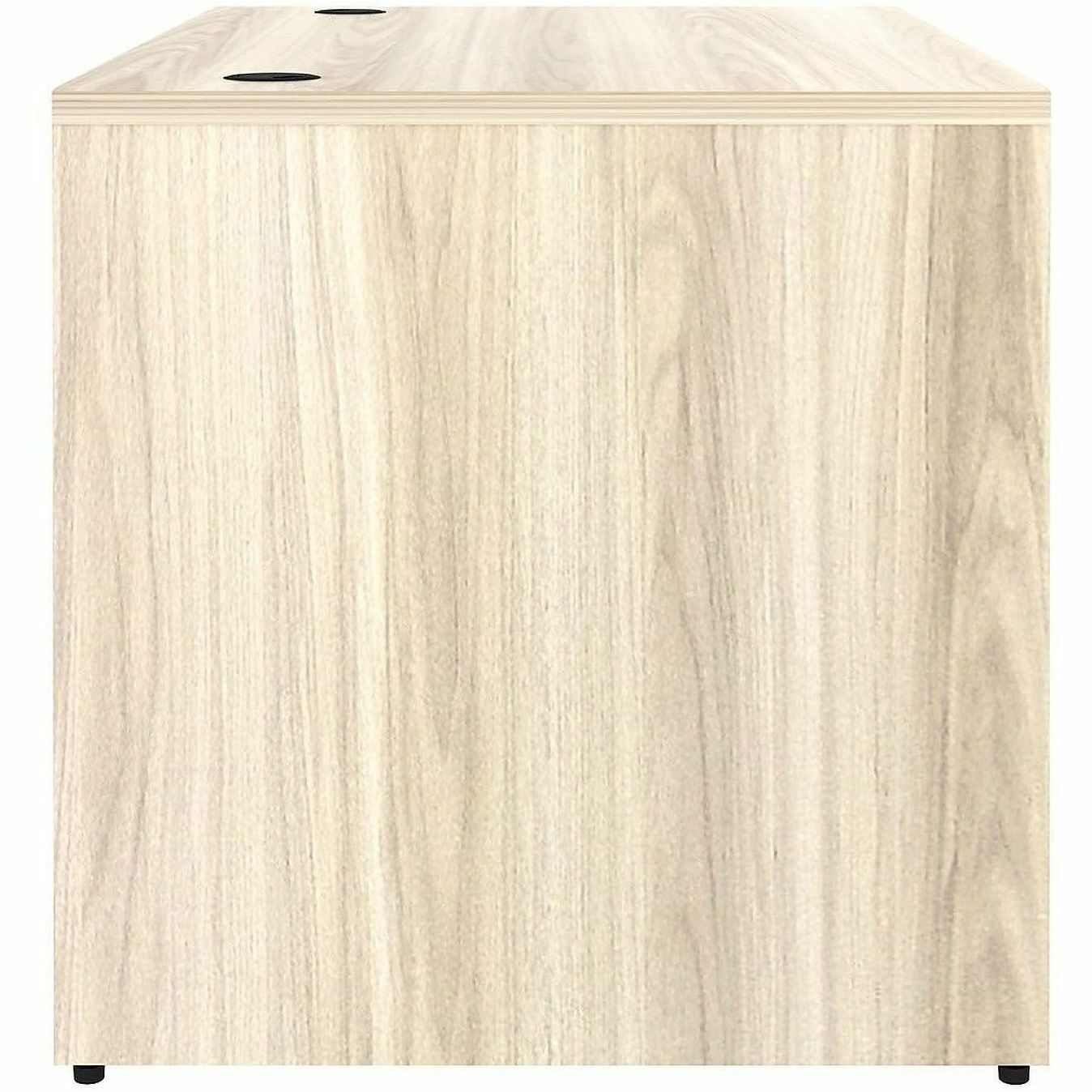 Lorell 66305 Essentials Retangular Desk Shell, Assembly Required, Modern Elm (LLR66305)