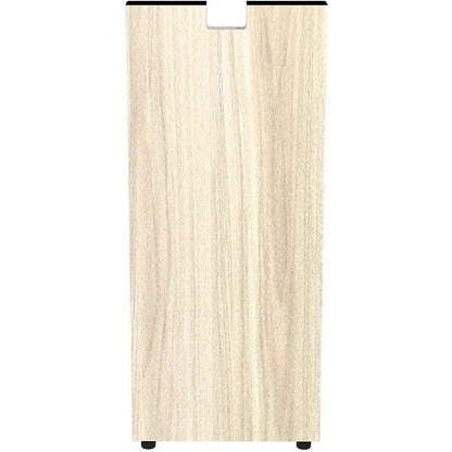 Lorell Essentials Credenza Half-Leg, 28.5" Height x 12" Width x 1" Depth, Modern Elm (LLR66315)