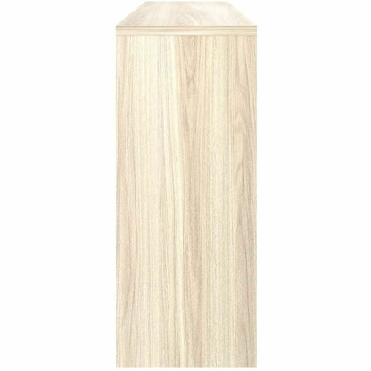 Lorell Essentials 4-Door Stack-On Hutch, 36" Height x 70.9" Width x 14.8" Depth, Modern Elm (LLR66316)