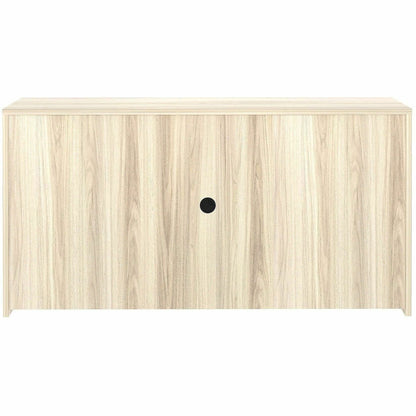 Lorell Essentials 4-Door Stack-On Hutch, 36" Height x 70.9" Width x 14.8" Depth, Modern Elm (LLR66316)