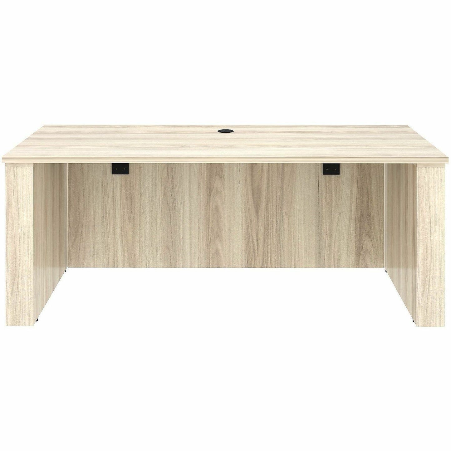 Lorell Essentials 72" Sit-to-Stand Desk Shell, 1" Thickness Table Top, 49" Height x 72" Width x 29" Depth, Modern Elm (LLR66307)