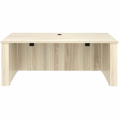 Lorell Essentials 72" Sit-to-Stand Desk Shell, 1" Thickness Table Top, 49" Height x 72" Width x 29" Depth, Modern Elm (LLR66307)