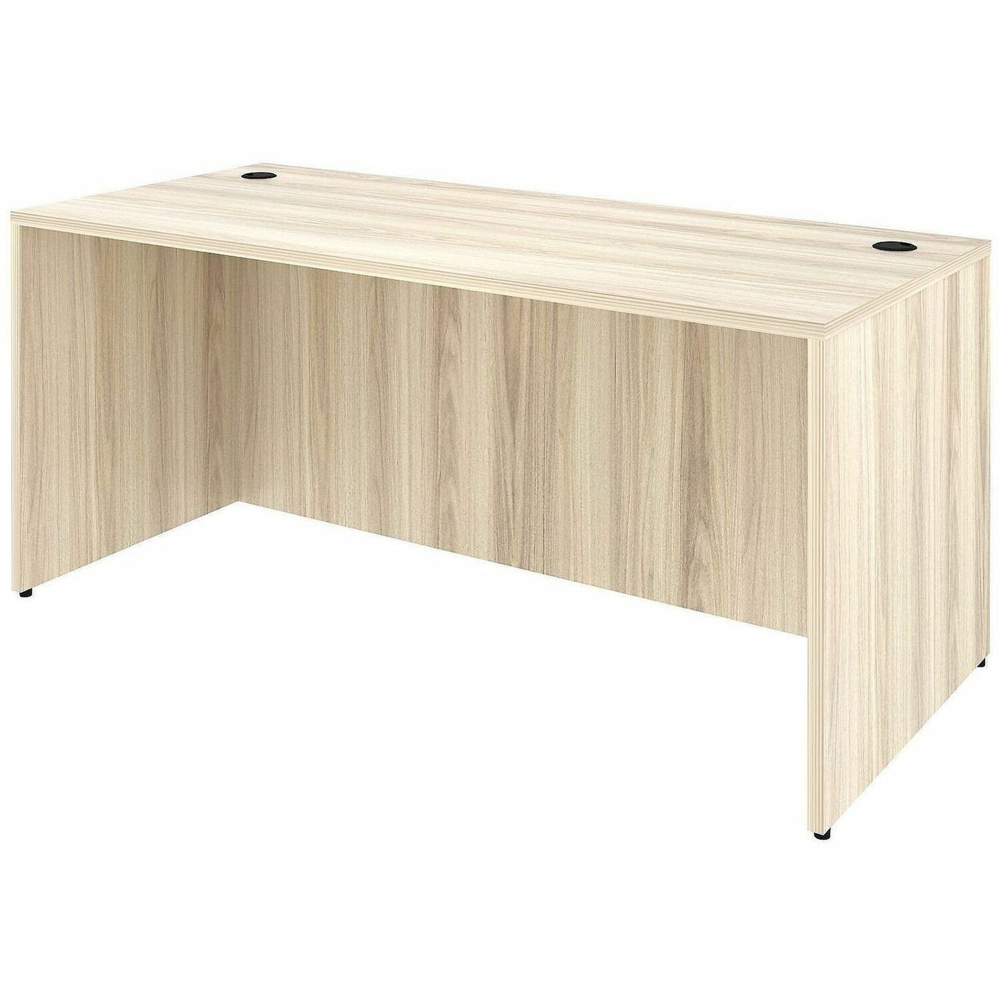 Lorell 66303 Essentials Retangular Desk Shell, Assembly Required, Modern Elm (LLR66303)