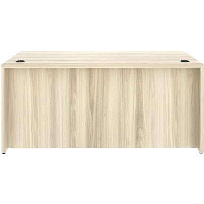 Lorell 66303 Essentials Retangular Desk Shell, Assembly Required, Modern Elm (LLR66303)