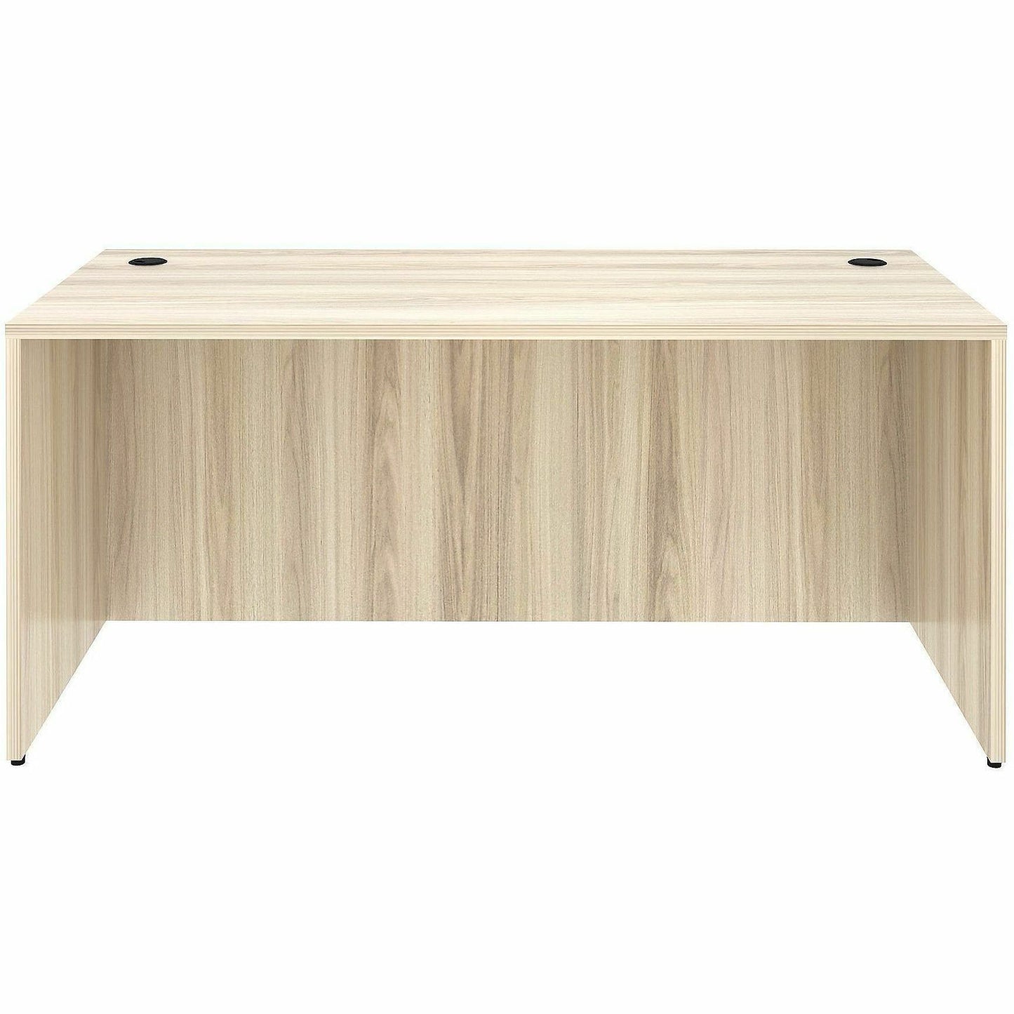 Lorell 66303 Essentials Retangular Desk Shell, Assembly Required, Modern Elm (LLR66303)