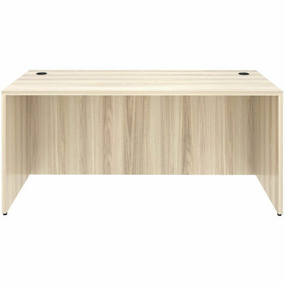 Lorell 66303 Essentials Retangular Desk Shell, Assembly Required, Modern Elm (LLR66303)