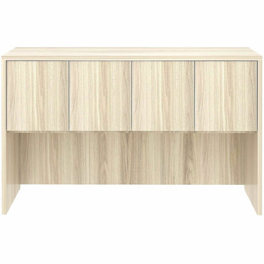 Lorell Essentials 3-Door Stack-On Hutch, 36" Height x 60" Width x 15" Depth, Modern Elm (LLR66318)