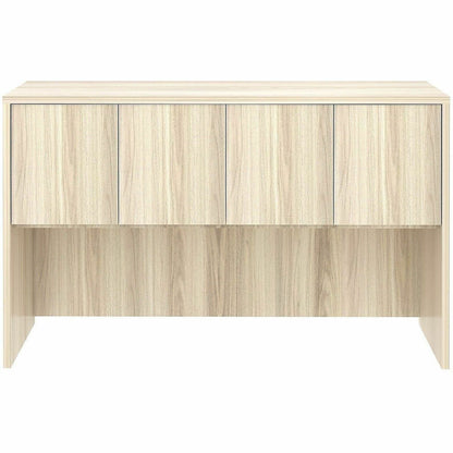 Lorell Essentials 3-Door Stack-On Hutch, 36" Height x 60" Width x 15" Depth, Modern Elm (LLR66318)