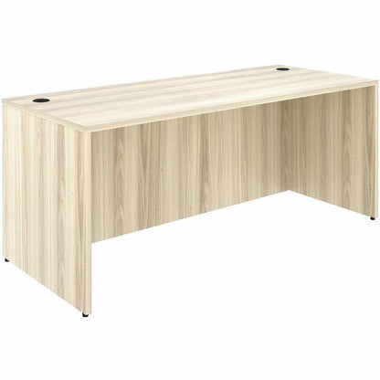 Lorell Essentials Retangular Desk Shell, 29.50" Height x 70.90" Width x 29.50" Depth, Modern Elm (LLR66302)