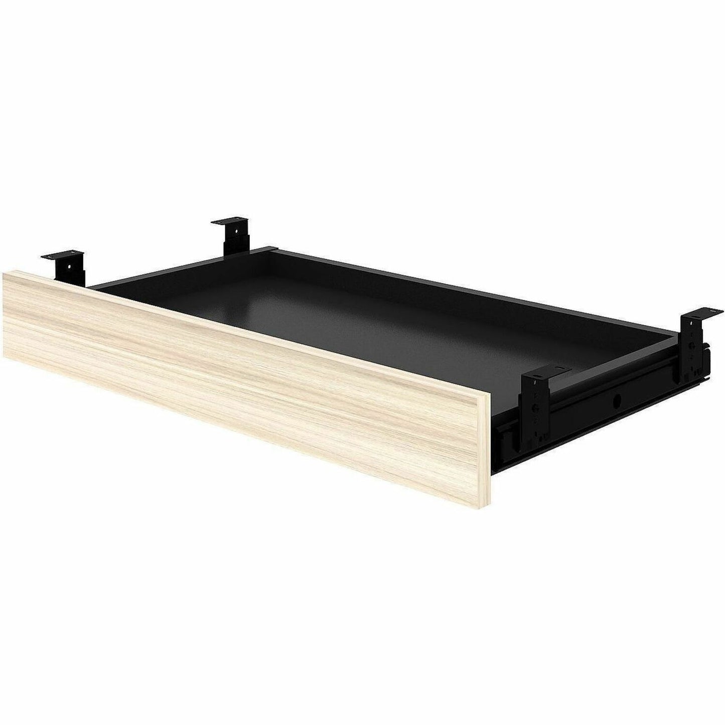 Lorell Essentials Universal Center Drawer, 5.1" Height x 16.7" Width x 28.4" Depth, Modern Elm (LLR66310)