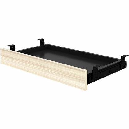 Lorell Essentials Universal Center Drawer, 5.1" Height x 16.7" Width x 28.4" Depth, Modern Elm (LLR66310)