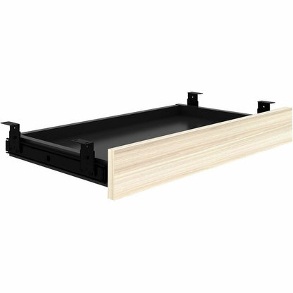 Lorell Essentials Universal Center Drawer, 5.1" Height x 16.7" Width x 28.4" Depth, Modern Elm (LLR66310)