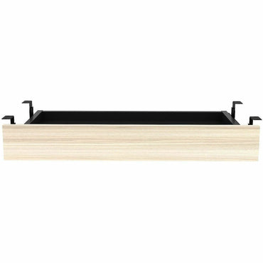 Lorell Essentials Universal Center Drawer, 5.1" Height x 16.7" Width x 28.4" Depth, Modern Elm (LLR66310)