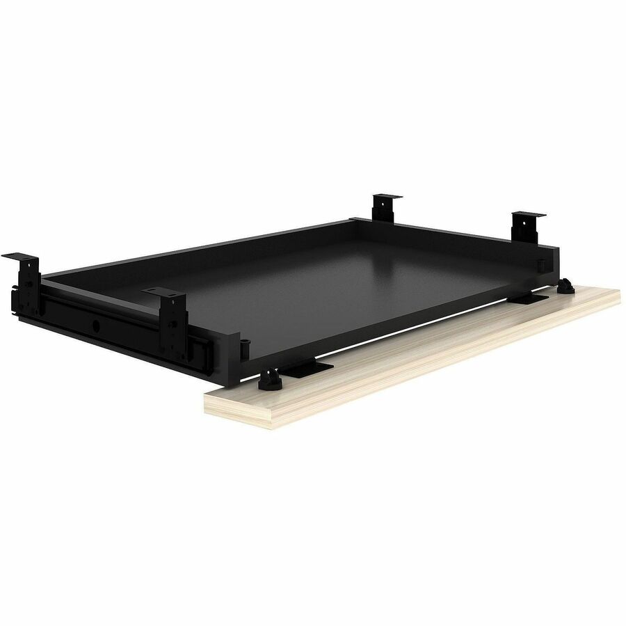 Lorell Essentials Universal Center Drawer, 5.1" Height x 16.7" Width x 28.4" Depth, Modern Elm (LLR66310)