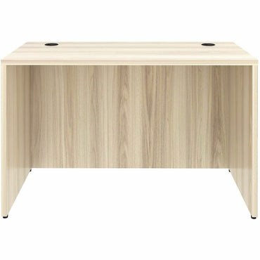 Lorell Essentials Retangular Desk Shell, Rectangle, 1" Thickness Table Top, 29.5" Height x 48" Width x 24" Depth, Modern Elm (LLR66306)