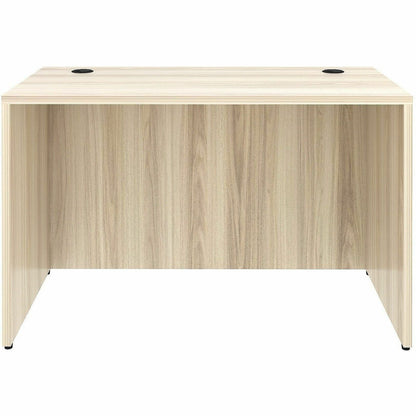 Lorell Essentials Retangular Desk Shell, Rectangle, 1" Thickness Table Top, 29.5" Height x 48" Width x 24" Depth, Modern Elm (LLR66306)