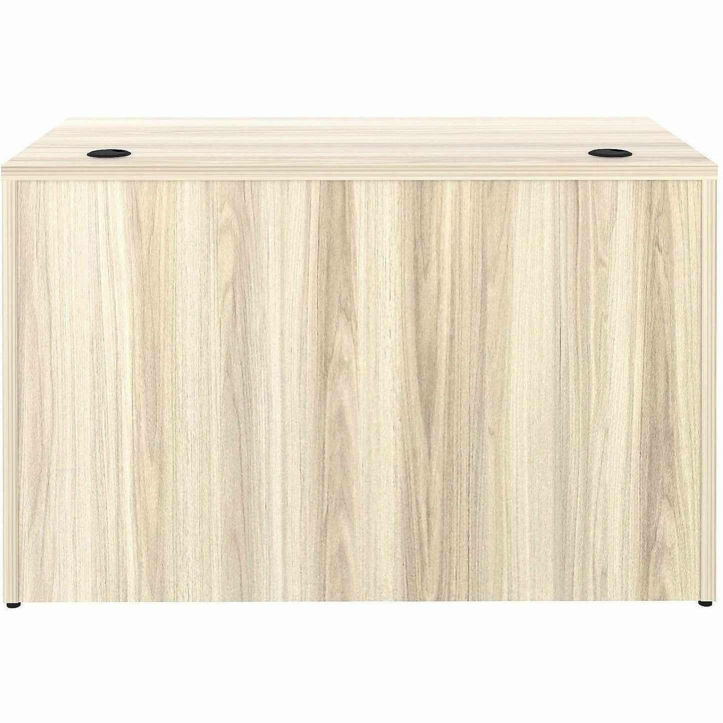 Lorell Essentials Retangular Desk Shell, Rectangle, 1" Thickness Table Top, 29.5" Height x 48" Width x 24" Depth, Modern Elm (LLR66306)