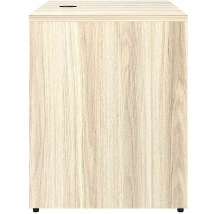 Lorell Essentials Rectangular Return Shell, 1" Thickness Table Top, 29.5" Height x 35" Width x 24" Depth, Modern Elm (LLR66322)