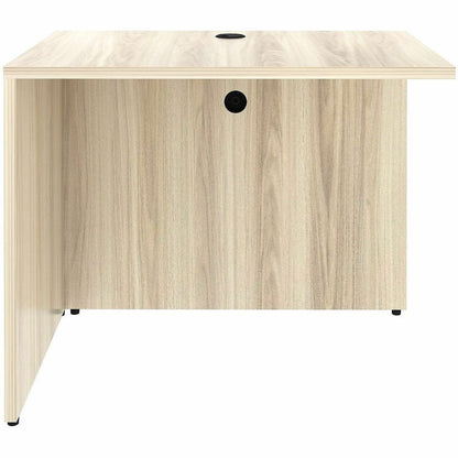 Lorell Essentials Rectangular Return Shell, 1" Thickness Table Top, 29.5" Height x 35" Width x 24" Depth, Modern Elm (LLR66322)