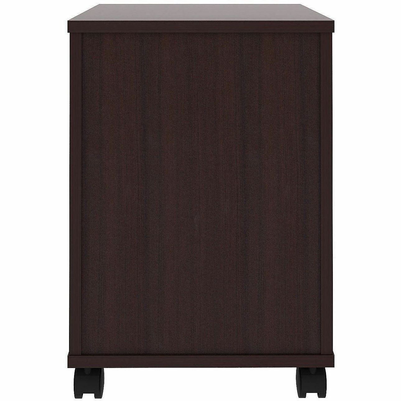 Lorell 2-Drawer Mobile File Cabinet, Espresso (LLR18247)