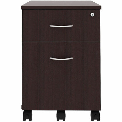 Lorell 2-Drawer Mobile File Cabinet, Espresso (LLR18247)