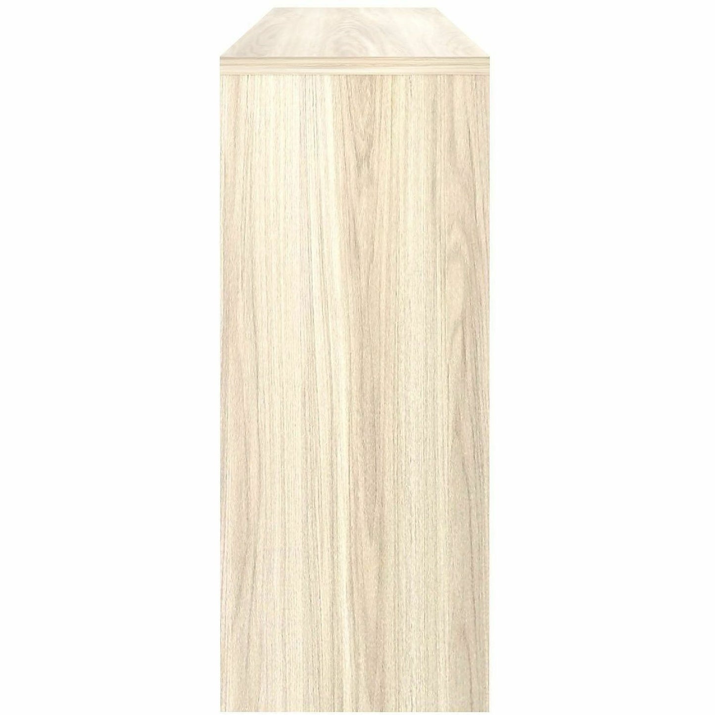 Lorell Essentials 4-Door Stack-On Hutch, 36" Height x 66" Width x 15" Depth, Modern Elm (LLR66317)