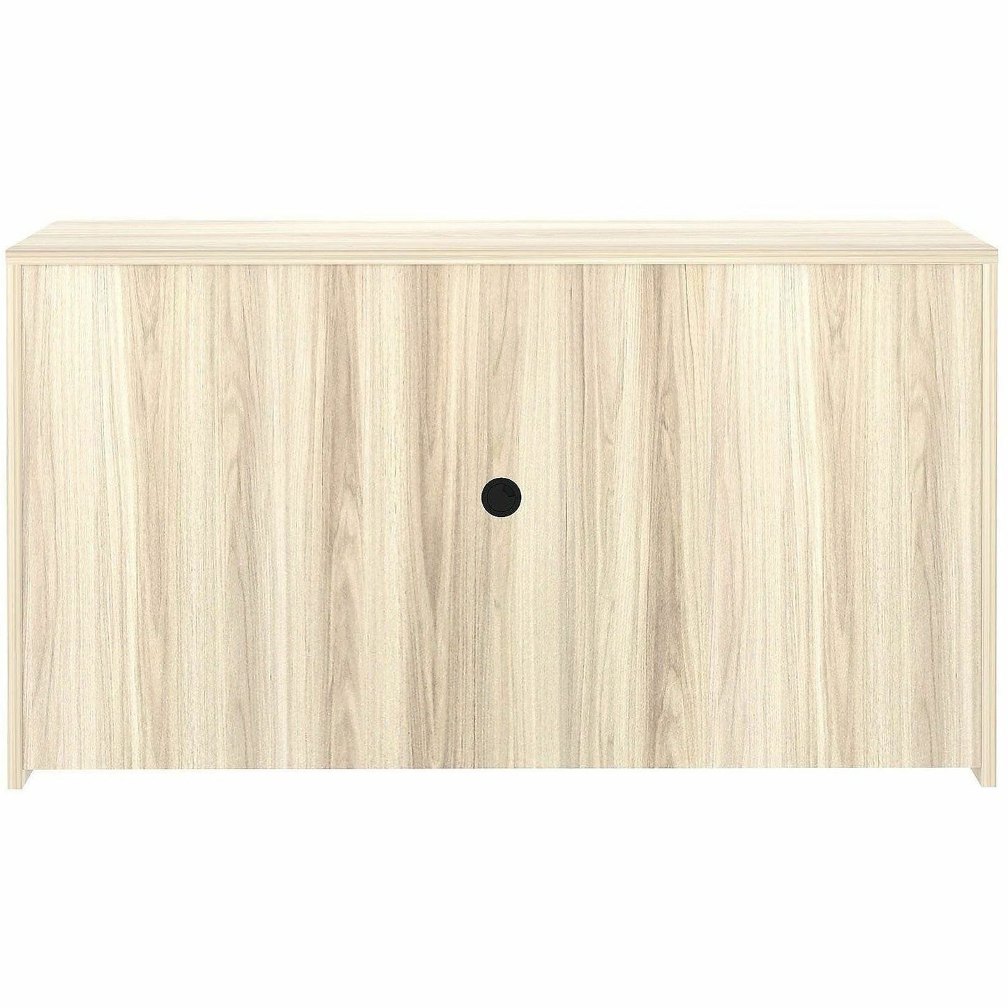 Lorell Essentials 4-Door Stack-On Hutch, 36" Height x 66" Width x 15" Depth, Modern Elm (LLR66317)