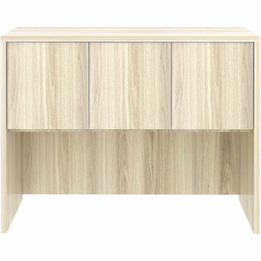 Lorell Essentials 3-Door Stack-On Hutch, 36" Height x 48" Width x 15" Depth, Modern Elm (LLR66319)