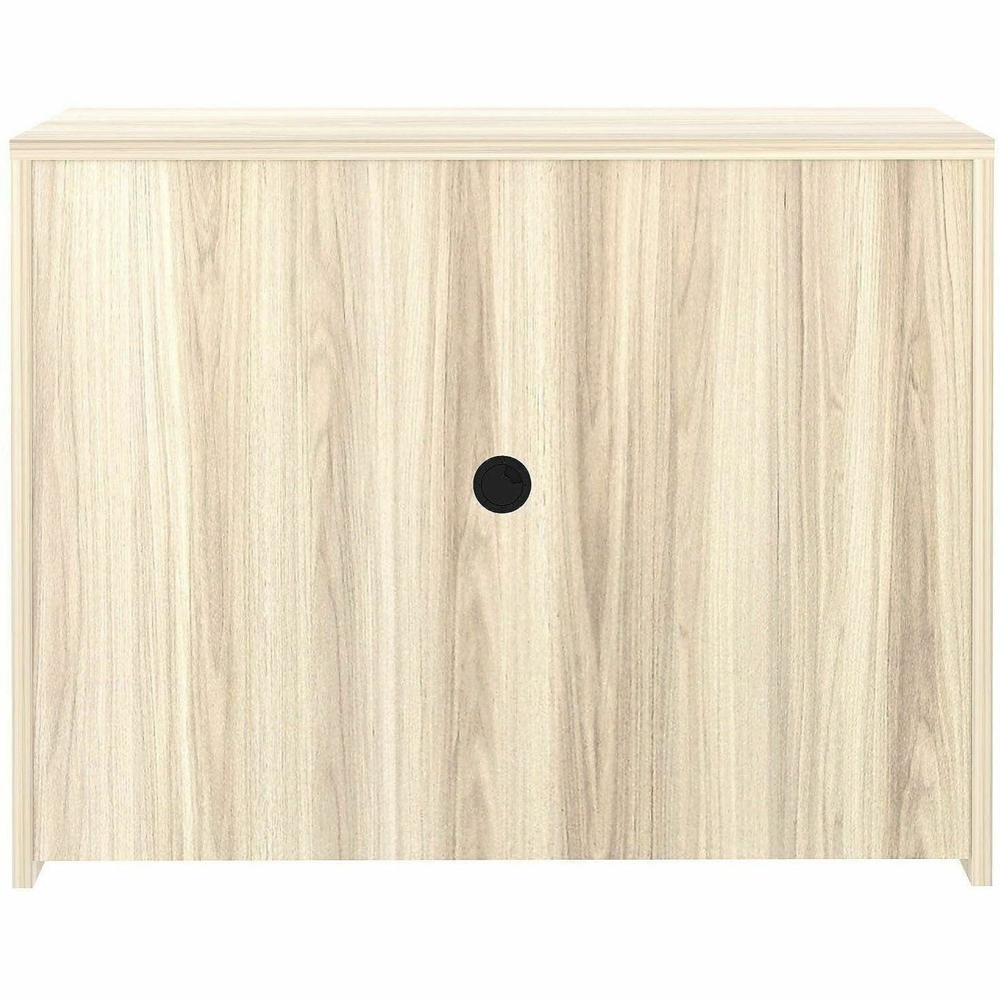 Lorell Essentials 3-Door Stack-On Hutch, 36" Height x 48" Width x 15" Depth, Modern Elm (LLR66319)
