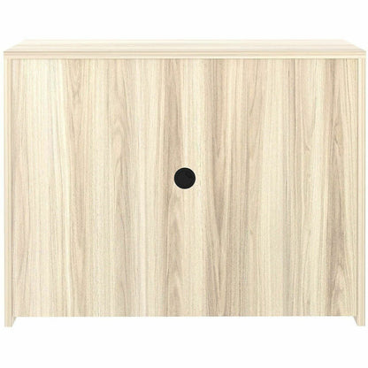 Lorell Essentials 3-Door Stack-On Hutch, 36" Height x 48" Width x 15" Depth, Modern Elm (LLR66319)
