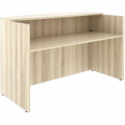 Lorell Essentials Front Reception Desk, 1" Thickness Table Top, 42.5" Height x 72" Width x 36" Depth (LLR66325)