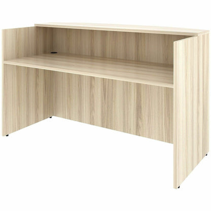 Lorell Essentials Front Reception Desk, 1" Thickness Table Top, 42.5" Height x 72" Width x 36" Depth (LLR66325)