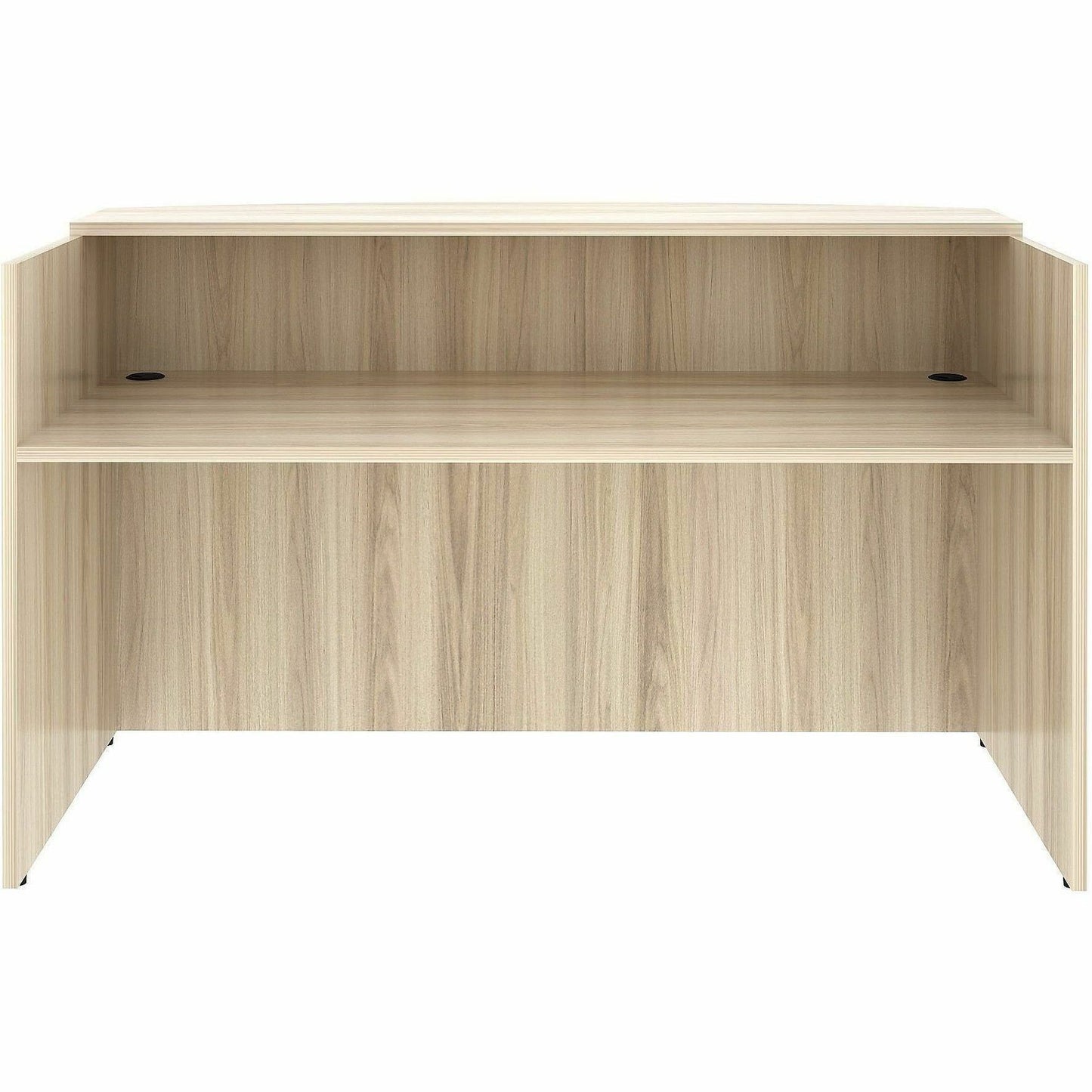 Lorell Essentials Front Reception Desk, 1" Thickness Table Top, 42.5" Height x 72" Width x 36" Depth (LLR66325)