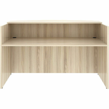 Lorell Essentials Front Reception Desk, 1" Thickness Table Top, 42.5" Height x 72" Width x 36" Depth (LLR66325)