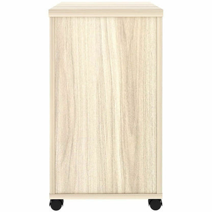 Lorell Essentials 3-Drawer Mobile Pedestal, 28.3" Height x 16" Width x 22" Depth, Modern Elm (LLR66328)