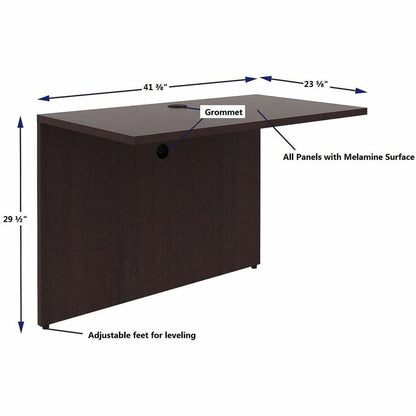 Lorell Essential Series 18246 Bridge, Espresso (LLR18246)