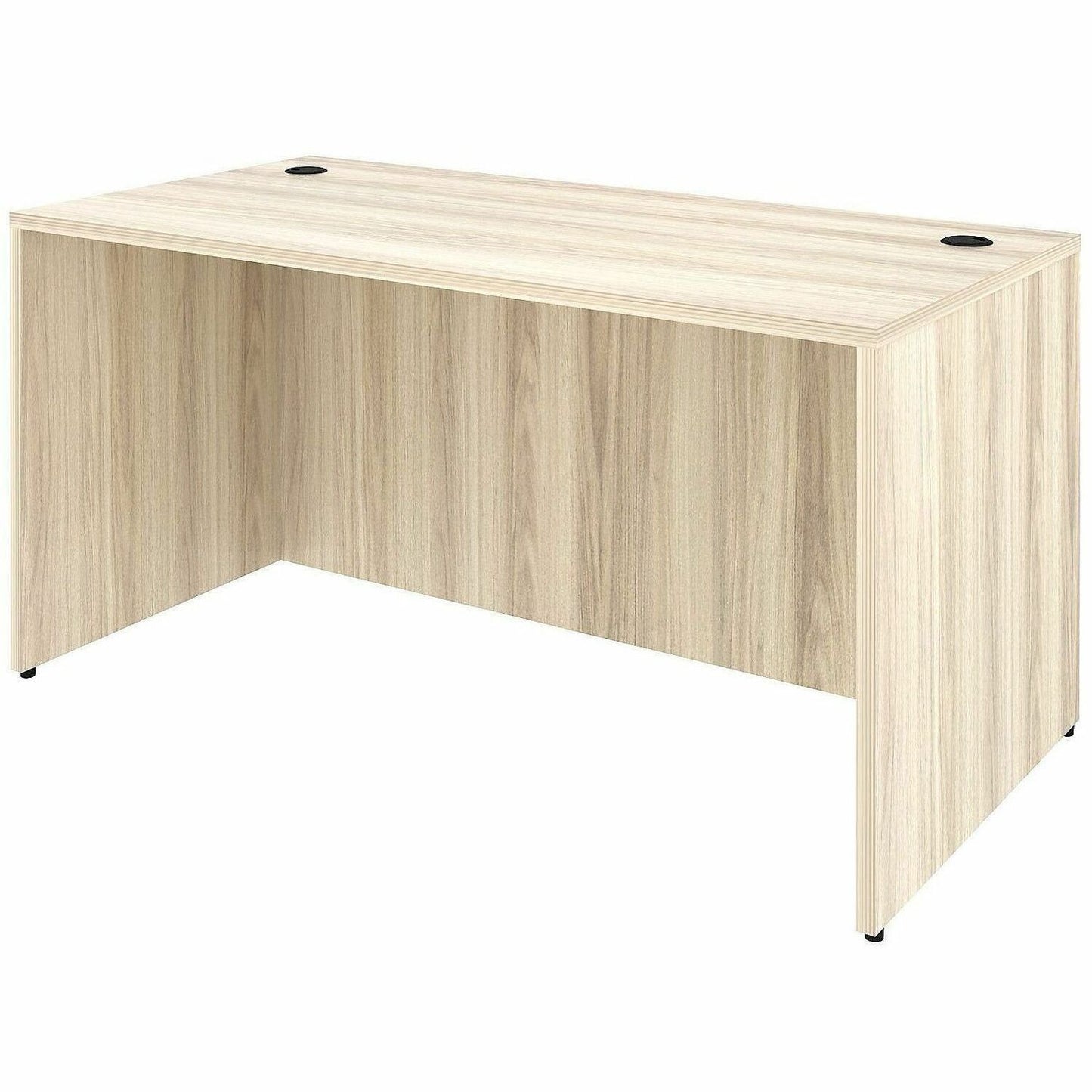 Lorell 66304 Essentials Retangular Desk Shell, Assembly Required, Modern Elm (LLR66304)
