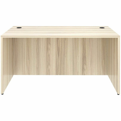 Lorell 66304 Essentials Retangular Desk Shell, Assembly Required, Modern Elm (LLR66304)