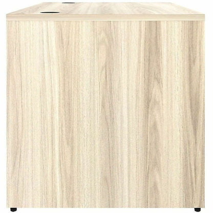 Lorell 66304 Essentials Retangular Desk Shell, Assembly Required, Modern Elm (LLR66304)