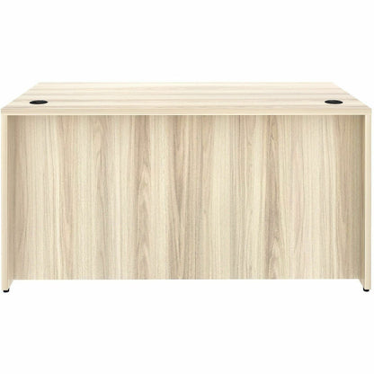 Lorell 66304 Essentials Retangular Desk Shell, Assembly Required, Modern Elm (LLR66304)