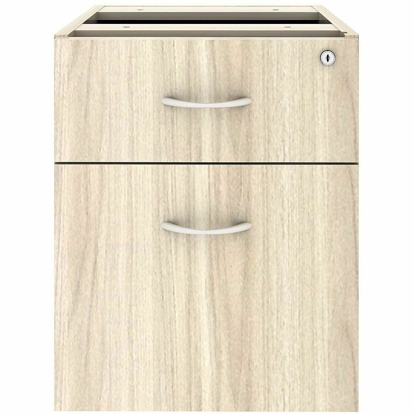 Lorell Essentials Fixed Hanging File Pedestal, 21" Height x 16" Width x 22" Depth, Modern Elm (LLR66330)