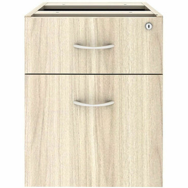 Lorell Essentials Fixed Hanging File Pedestal, 21" Height x 16" Width x 22" Depth, Modern Elm (LLR66330)